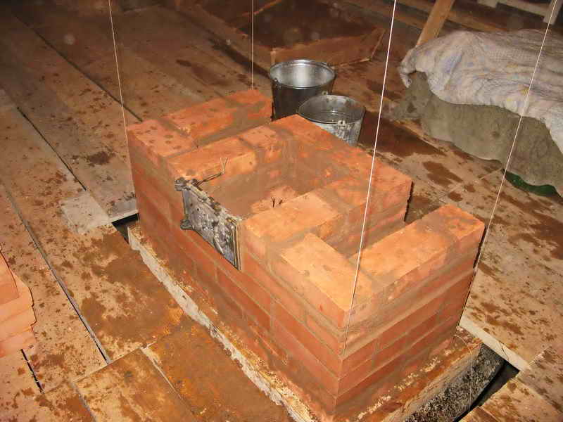 Зольник печи